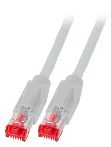 EFB Elektronik K8051.0,15 Cat6a S/FTP Networking Patch Cable RJ-45 to RJ-45 0.15m Grey