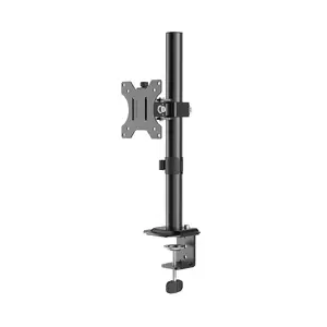 Hama 00220900 Desk Monitor Mount for 13-35 inch Screens, Adjustable Black Stand