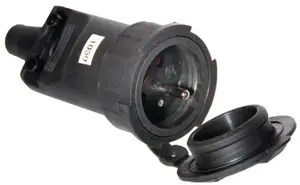 Переносная резиновая розетка Pawbol D.3149, 16А 250В, IP65