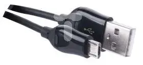 EMOS SM7004B USB-A uz microUSB kabelis 1 m melns
