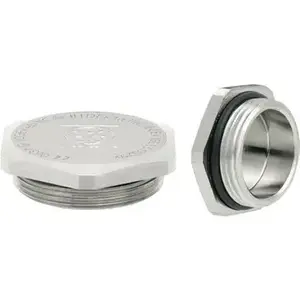 Lapp Skindicht BL-M Atex M20 Brass Nickel Plug, 50 Pieces