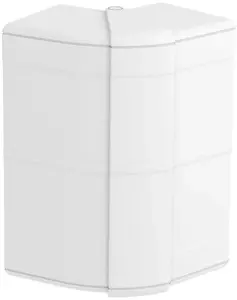 Bettermann Rapid 45-2 Adjustable External Corner for Cable Trunking 140mm White