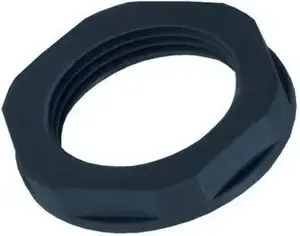 Ergom N 13/H BK Polyamide Locknut PG13 Black