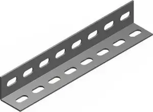 Уголок монтажный оцинкованный Baks KTC50H50/2 50x50 мм