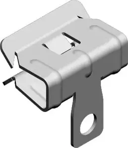 Baks ZSU1 13/3 Spring Clamp for 3-8mm Thickness