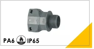 Schneider Electric ANA-QUICK Conduit Gland M16x1.5 for NW12, Grey