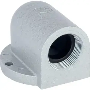 Lapp SKINDICHT SE 52004130 Angled Cable Gland PG16 Nickel-Plated Brass IP55