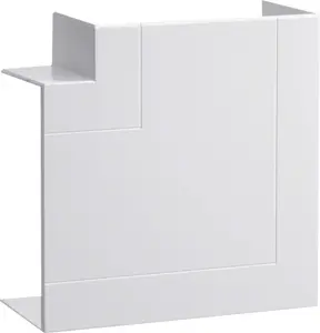 Hager tehalit.BRP/BRAP plakanais leņķis 65x130 mm, balts
