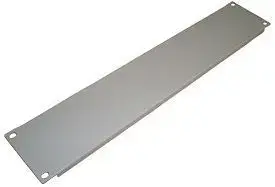 DIGITUS 19-inch 1U Rack Blanking Panel, Grey RAL 7035