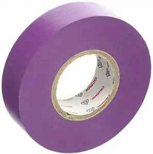 CellPack 145803 PVC izolācijas lente, 25 m x 19 mm, violeta