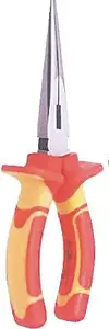 Ergom E06NR-03090200151 Straight Long Nose Pliers with 1000V Insulation 160mm