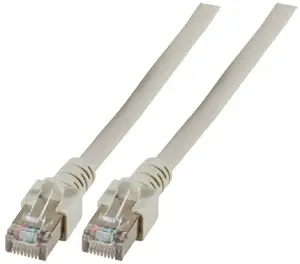 SecurityNET Patch Cable SF/UTP Cat.5e 0.5m Grey PVC