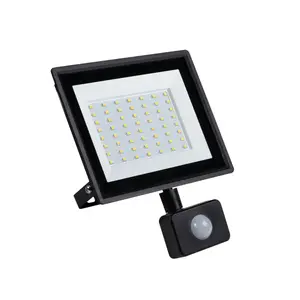 Kanlux GRUN NV LED-50-B-SE Outdoor LED Floodlight 50W 4500lm 4000K IP44 with Motion Sensor
