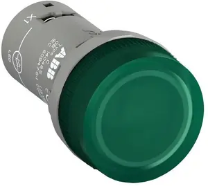 Компактный светодиодный индикатор ABB CL2-623G, 22 мм, зеленый, 230В AC
