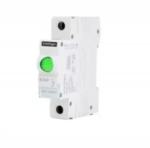 Bemko SL8 vienfāzes moduļu LED indikatora lampa, zaļa, 230V