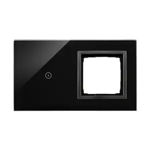 Kontakt-Simon DSTR210/73 Touch Panel Frame for 2 Modules, Lava Finish