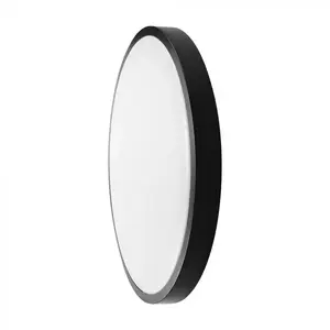 Потолочный светильник V-TAC LED 18 Вт, 1830 лм, 6500K, IP44, круглый, черная рамка
