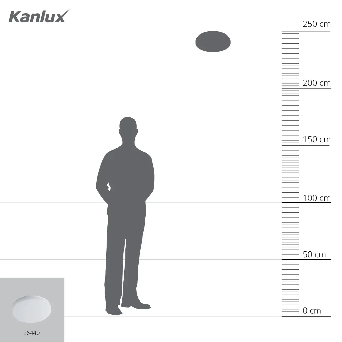 Kanlux Varso LED griestu gaismeklis 26440 Photo 13