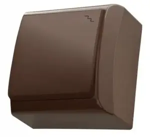 Ospel ŁN-3B/24 Staircase Switch, 10A 250V, Brown