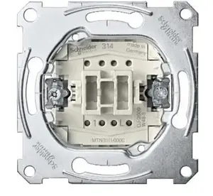 Schneider Electric Merten MTN3111-0000 Single Pole Light Switch Mechanism 10A 250V IP20