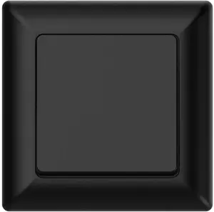 Düwi Varia Universal Flush-Mounted Switch, Black