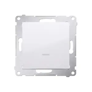 Kontakt-Simon DP1L.01/11 Pushbutton Switch 10A 250V White