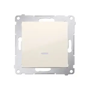 Kontakt-Simon DP1L.01/41 spiedpogas slēdzis, 10A 250V, balts