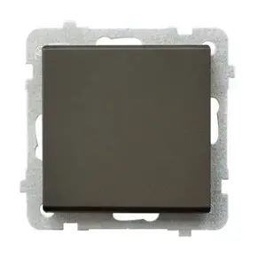 Ospel Sonata ŁP-1R/m/40 Single-Pole Switch, 16A 250V, Brown