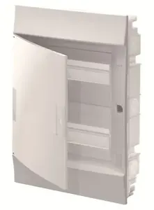 ABB Mistral41F iebūvējams sadales skapis, 2x18 moduļi, 36M, IP41, 125A, II klase, pilnas durvis, skrūvju spailes N+PE