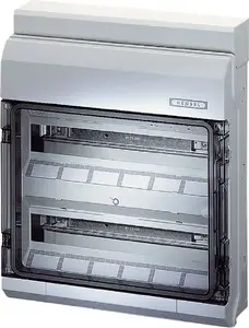 Hensel KV 9236 virsapmetuma sadales skapis, 2 x 18 moduļi, IP65