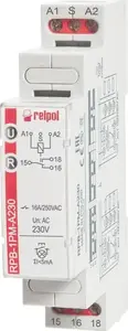Relpol RPB-1PM-A230 Bistable Latching Relay 1P 16A 230V AC