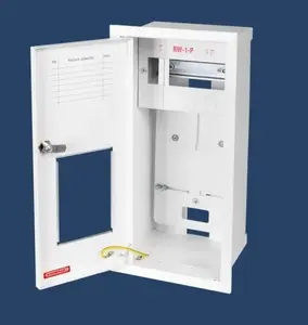 Karwasz RW-1-P Z/O Flush-Mounted Distribution Board, 1-Phase, Lockable, White