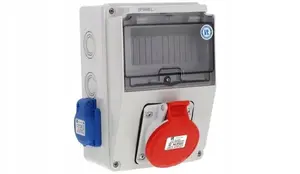 Spamel SB-074605-S0050-54 Distribution Board 5x16A 2x3x16A IP54 32A
