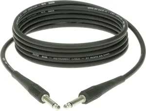 KLOTZ AIS GmbH KIK6.0PPSW Instrument Cable 6.35mm Male to 6.35mm Male 6m Black