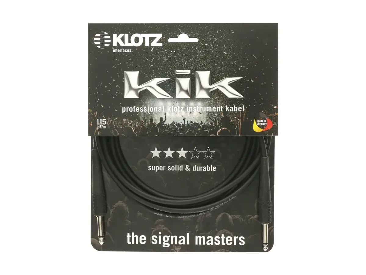 Инструментальный кабель KLOTZ AIS GmbH KIK6.0PPSW 6м Photo 2