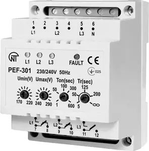 Novatek-Electro PEF-301 Automatic Phase Switch 16A 400V AC