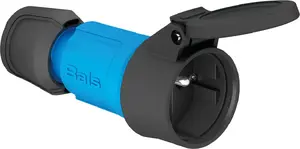Bals Multi-Grip Portable Socket 16A 230V IP44 Blue