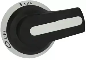 Черная рукоятка LOVATO Electric GAX66NB для разъединителей GA и GE0160-0250