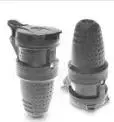 Переносная розетка Plastrol GN-60H 10/16A 230V UNI-SCHUKO IP44 черная
