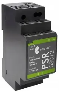 SilentiumPC PSR 03015 DIN sliedes impulsu barošanas bloks 15VDC 2A 30W