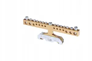 Pokój LGO-16 aizsargspaiļu bloks, 14-vietīgs TS35 sliedei, 8x4mm², 2x6mm², 2x10mm², 2x16mm²
