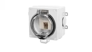 Компьютерная розетка ELEKTROPLAST OYSTER IP66 RJ45 кат. 6A в герметичном корпусе