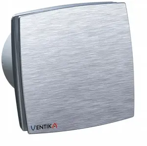 Ventika Modern Tekno D100LDAOH Exhaust Fan 100mm 14W 88m3/h with Humidistat and Timer