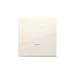 Kontakt-Simon DKW1L/41 Single Rocker for Switch with Illumination, White