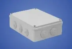 ELEKTROPLAST PH-3C.3 Surface-Mounted Hermetic Junction Box with Membranes, IP65, Grey