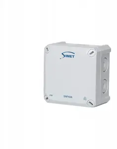 Распределительная коробка накладного монтажа Simet SNFK08 85x85x54мм IP66 с мембранами серая