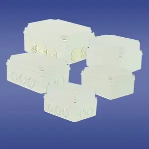 Герметичная распределительная коробка ELEKTROPLAST PH-5C.2 с вводами, IP65, серая