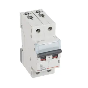 Автоматический выключатель Legrand TX3 404109, 2 полюса, тип B, 6А, 10кА