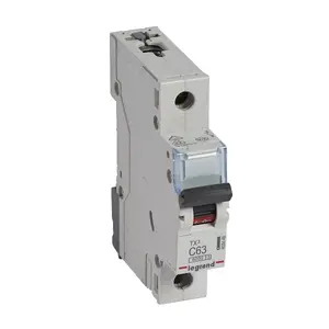 Автоматический выключатель Legrand TX3, 1P, 63A, тип C, 6000A