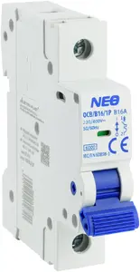 ELEKTROPLAST NEO OCB/B16/1P automātiskais slēdzis 1P B 16A 6kA
